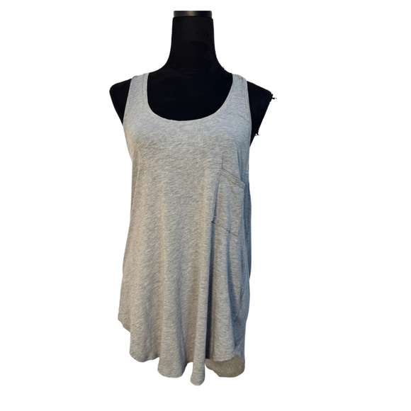 Lululemon Yogi Racer Back Tank Top Grey - Picture 3 of 9